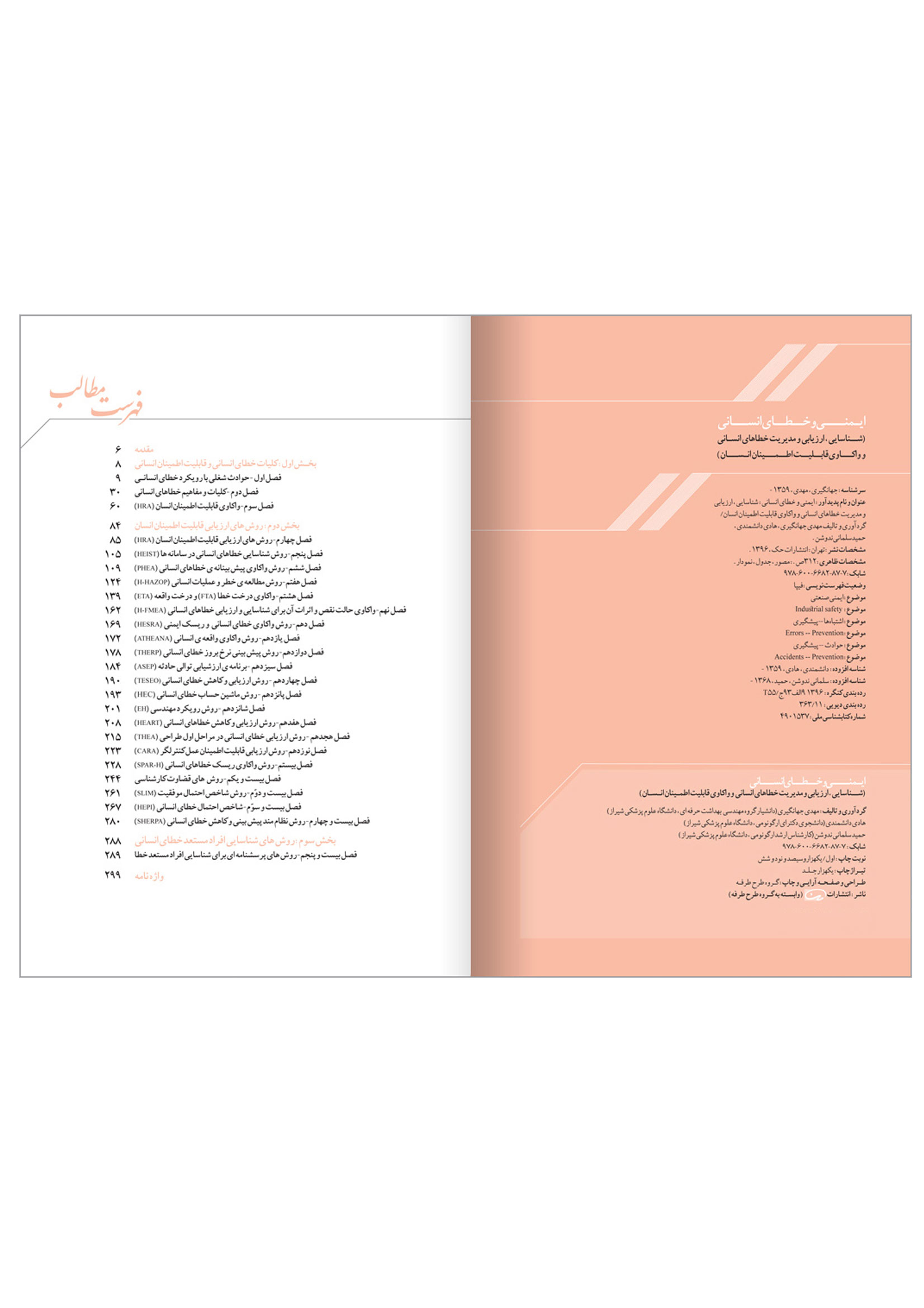 معرفی کتاب ایمنی و خطای انسانی